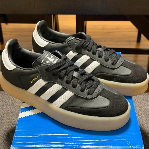 Adidas Samba Platform “Sambae” Black Sneakers Women’s Size 9.5 Brand New - Picture 2 of 9
